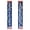 B, variant on 250th Anniversary USA Flag for 4th of July, Set of 2 Vertical Star and Stripe Door Decorations for Independence Day and Memorial Day, 71x12in