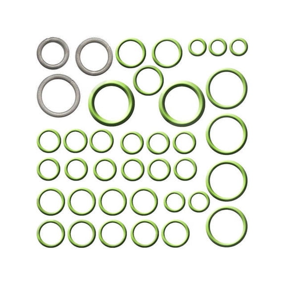 A/C System O-Ring and Gasket Kit - Compatible with 1979 - 2004 Ford Mustang 1980 1981 1982 1983 1984 1985 1986 1987 1988 1989 1990 1991 1992 1993 1994 1995 1996 1997 1998 1999 2000 2001 2002 2003