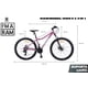 thumbnail image 5 of Bicicleta de Montaña Rebel, R 27.5 Rosa, 5 of 5