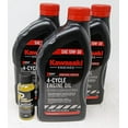 thumbnail image 2 of Kawasaki 99969-6081 SAE 10W-30 4-Cycle Engine Oil (3-Quarts) and Fuel Treatment, 2 of 6