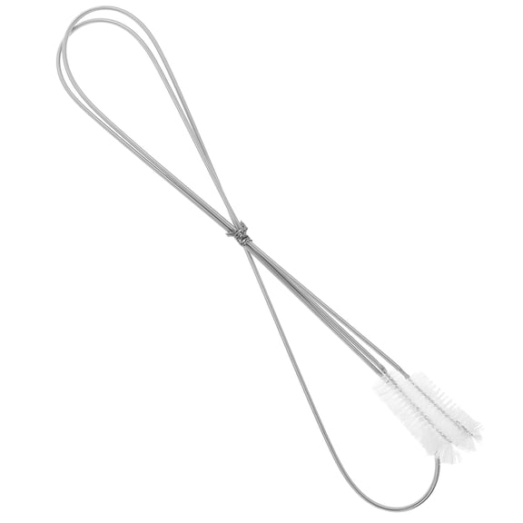 WHAMVOX Aquarium Filter Brush Flexible Double Ended Brush Tube Cleaning Brush Long Brush for Tube Clean