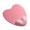 Pink, variant on Silicone Mouse Pad with Wrist Cushion Breathable Heart Shape Computer Mouse Pad Wrist Rest Pad for Computer Laptop