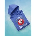 thumbnail image 3 of Fox Mask Brave Fearless Hoodie Women -Image by Shutterstock, Female 5X-Large, 3 of 4
