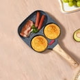 thumbnail image 4 of Sartén para desayuno, mango antiescaldado, sartenes antiadherentes para tortillas (3 en 1, negro) Ndcxsfigh  Libre de BPA, 4 of 6