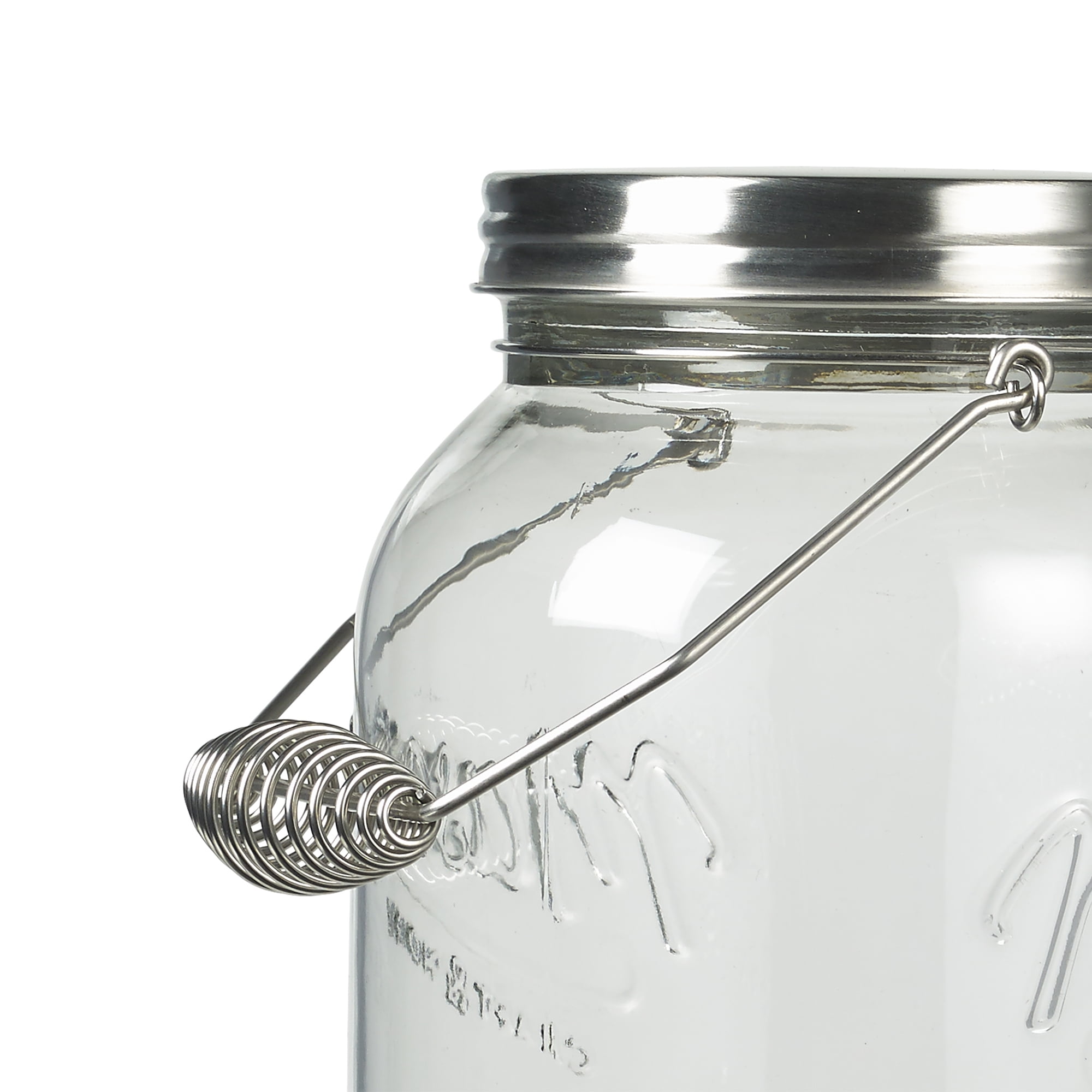 Mason Craft & More Glass Jar with Handle and Lid - Clear, 32 oz - Fred Meyer