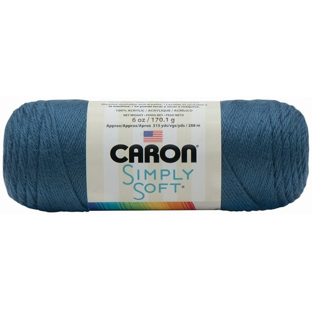 Caron® Fil Simply Soft®, Acrylique #4 Moyen, 6oz/170g, 315 Yards