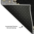 thumbnail image 5 of Addison Rugs Mayfield Premium Machine Washable Traditional Oriental Black Rectangle Rug, 3' x 5', 5 of 6