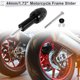 thumbnail image 2 of Protector de guardabarros de rueda de aleación de aluminio de 10mm, slider de marco de motocicleta, protector de choque, 44mm, 137mm, tornillo negro, 1 juego, 2 of 7
