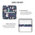 thumbnail image 5 of Kdxio Bamboo Panda Print Tissue Box Cover,Square Decorative PU Leather Facial Paper Case Organizer Holder Dispenser for Bathroom,Night Stands,Desk,Car 5.2''X5.2''X5.2'', 5 of 8
