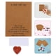 thumbnail image 2 of Juego de tarjetas de felicitación con piedras en forma de corazón para San Valentín y el Día de la Madre Kit de tarjetas DIY para decoraciones románticas y tarjetas de intercambio DIY, 2 of 7
