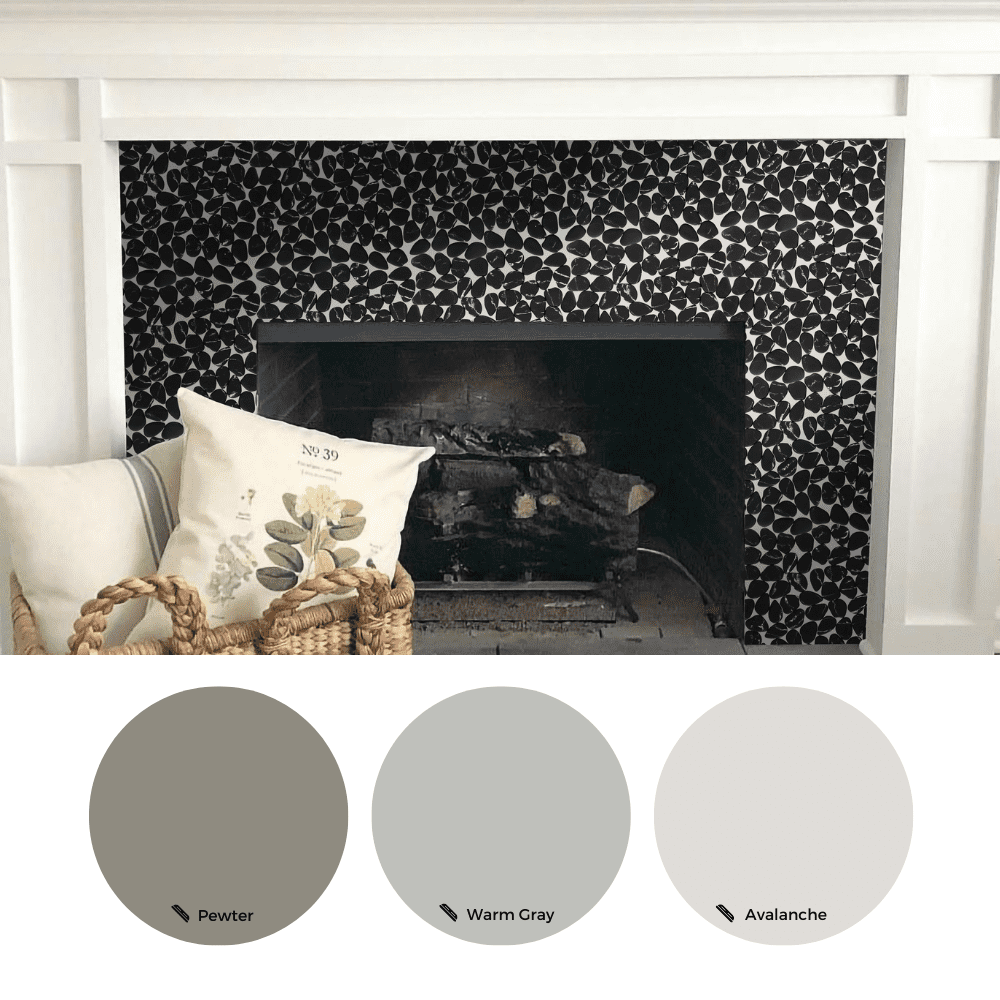 The Tile Life Recycled Cenote Pebble 13" x 13" Charcoal Matte Glass Mosaic Tile 1 Sheet