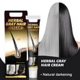 thumbnail image 1 of Fiudx Revitalizante Capilar, Crema para Cabello Gris a Negro, Bálsamo Capilar Rico En Nutrientes, Fórmula Suave para Cuero Cabelludo, Crema Nutritiva de Uso Diario, Apto Tipo de Cabello, Tamaño Portá, 1 of 7