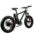 thumbnail image 7 of Gpower 20'' Fat Tire Electric Bike for Adult ,48V10A,Peak 500W,up to 55Mile 19MPH,Black,UL2849, 7 of 7
