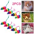 thumbnail image 1 of 10 Uds. para Gatos Con Ratón Falso Juguete Con Chirriador Mini Juguete para, 1 of 5