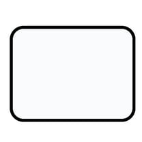 Double-Sided Magnetic Whiteboard,Kaireo Small White Board 8''X11'' Board Whiteboard for S Students Fridge Wall Locker Black,Perfect for Use with Standard Whiteboard Markers