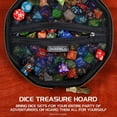 thumbnail image 4 of ENHANCE Tabletop Dice Case and Dice Rolling Tray - DND Dice Tray and Storage Holder for up to 150 D&D Dice with Rugged Exterior and Soft Protective Interior - DND Dice Case Perfect for Game Night, 4 of 9