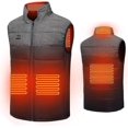 thumbnail image 1 of Chaleco calefactable, chaleco térmico eléctrico, chaleco cálido, chaqueta de invierno para actividades al aire libre, 1 of 5