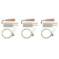 thumbnail image 1 of 30Pcs Tuning Pin Nails & 30Pcs Rivets,with L-Shape Tuning Wrench,10 String Laiyaqin String for Lyre Harp String, 1 of 7