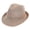 Khaki, variant on Adult Sequins Fedoras Hat Breathable Gentleman Hat Adult Carnival Party Casual Gatherings Hat Elegant