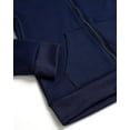 thumbnail image 4 of Real Love Girls' Activewear Sets - 2 Piece Fleece Full Zip Hoodie Sweatshirt and Sweatpants (7-16), 4 of 7