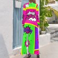 thumbnail image 3 of Vestido largo de estilo coreano con diseño de cómics, brillante y colorido, para ocasiones formales, 3 of 5