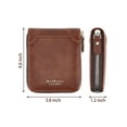 thumbnail image 4 of Gustave RFID Blocking Wallets Men Bifold Wallets, Black, 4 of 7
