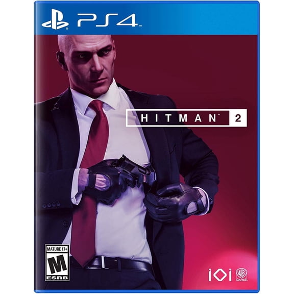 Restored Hitman 2 by WB Games Physical/PlayStation 4 Action & Adventure, Parental Controls Video Game