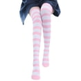 thumbnail image 1 of Bas Dessin Animé Mignons pour Femmes Mode Chaussettes au-Dessus du Genou Bas à Motif Cuisse, 1 of 4