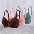 thumbnail image 5 of Iyufng 3PC Woman's Underwire Bra Push Up Lace Bralette Comfortable Breathable Underwear 3Piece Set, 5 of 5