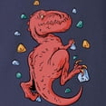 thumbnail image 3 of CafePress - Trex Indoor Rock Climbing Long Sleeve T Shirt - Long Sleeve Dark T-Shirt, 3 of 4