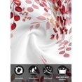 thumbnail image 7 of Red Eucalyptus Leaves Cloth Napkins Set of 6 Reusable Dinner Napkins, Summer Botanical Weeping Cocktail Napkin Washable Table Napkins for Wedding/Holiday Party/Baby Shower 20"x20", 7 of 7