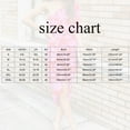 thumbnail image 5 of PEASKJP plus Size Office Attire for Women Women's Leaking Shoulders Off Shoulder Printed Loose Chiffon Dress, 5 of 5