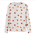thumbnail image 4 of Edvintorg Womens Tops Dressy Casual Long Sleeve Plus Size Tops Cute Shirts Lightweight Crew Neck Basic Pullover Work Blouses, 4 of 8