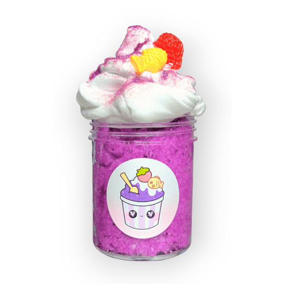 Ube Shaved Ice Handmade Snowfizz Slime