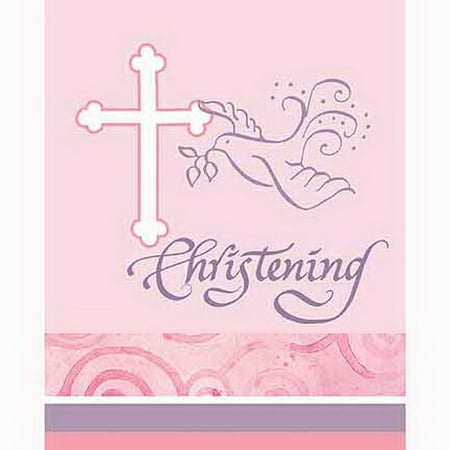 Partypro 890044 Faithful Pink Christen Invitation
