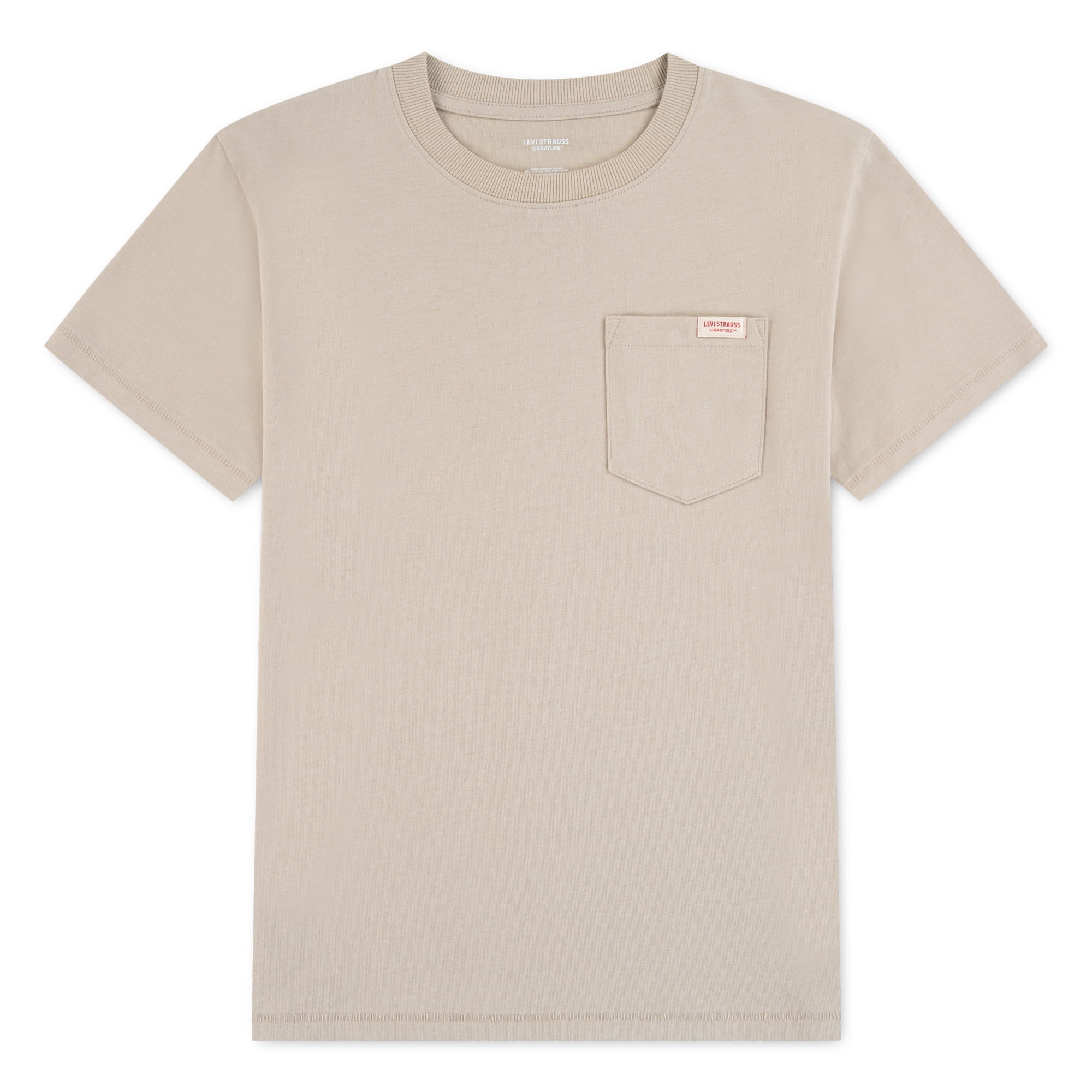 Levi Strauss Signature Boys Short Sleeve Pocket Tee, Sizes 4-18