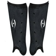 Harrow Adult Protec Field Hockey Shin Guards Black S