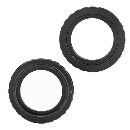 T2 Lens Adapter For Aluminum Alloy Construction Manual Focus M42x0.75 Thread