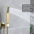 thumbnail image 4 of FOSES, 12", 2.5 GPM High-Pressure Handheld Showerhead, 4 of 8