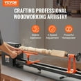 thumbnail image 3 of VEVOR Tabletop Wood Lathe, Dimensions 14x40 inches, Motor Power 0.5 HP 370W, Features Variable Speeds 885/1245/1715/2425 RPM, Includes Chisels, Faceplate, Plastic Handle, Hex Wrench, 3 of 9