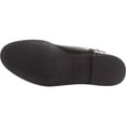 thumbnail image 6 of Womens Franco Sarto Brandy Flat Casual Ankle Boots, Black Leather, 6 of 6