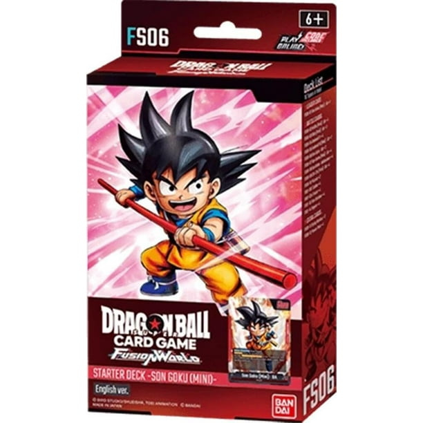 Baraja de inicio Dragon Ball Super TCG Fusion World Son Goku
