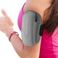 thumbnail image 1 of Bolsa para el brazo del teléfono para correr - Gris MFZFUKR CPB-DE-HJJ-87-1, 1 of 5