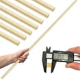 thumbnail image 3 of 1/2 x 36 Inch Square Wooden Dowels 20 Pack Pine Wood Dowels by CraftySticks, 3 of 8