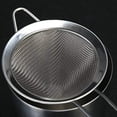 thumbnail image 5 of Fine Mesh Strainer 304 Stainless Steel Conical Sieve Tea Strainer with Long Handle for Cocktail Bar Coffee Juice Filtering Tools, 5 of 9