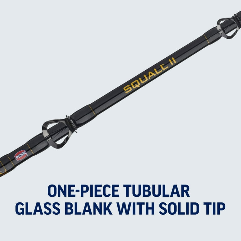 PENN Squall® II Level Wind Combo, 7' Medium Fishing Rod, 20 Size