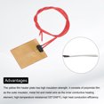thumbnail image 4 of 2pcs Heater Film Heating Plate 1W 5V Polyimide Adhesive Heat Pad 40mmx30mm, 4 of 6