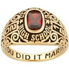Freestyle, Women's 14kt gold plated Celebrium Fancy Scroll Birthstone Class Ring, High School or College Graduation