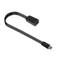 thumbnail image 3 of 10/20cm USB Data Transfer Extension Flat Wire Mini USB to USB 5Pin Female to Male Charging Data Cable Flexible Cord, 3 of 7