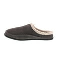 thumbnail image 3 of Deer Stags Unisex Nordic Microsuede Slipper - Charcoal - 9 Wide, 3 of 9